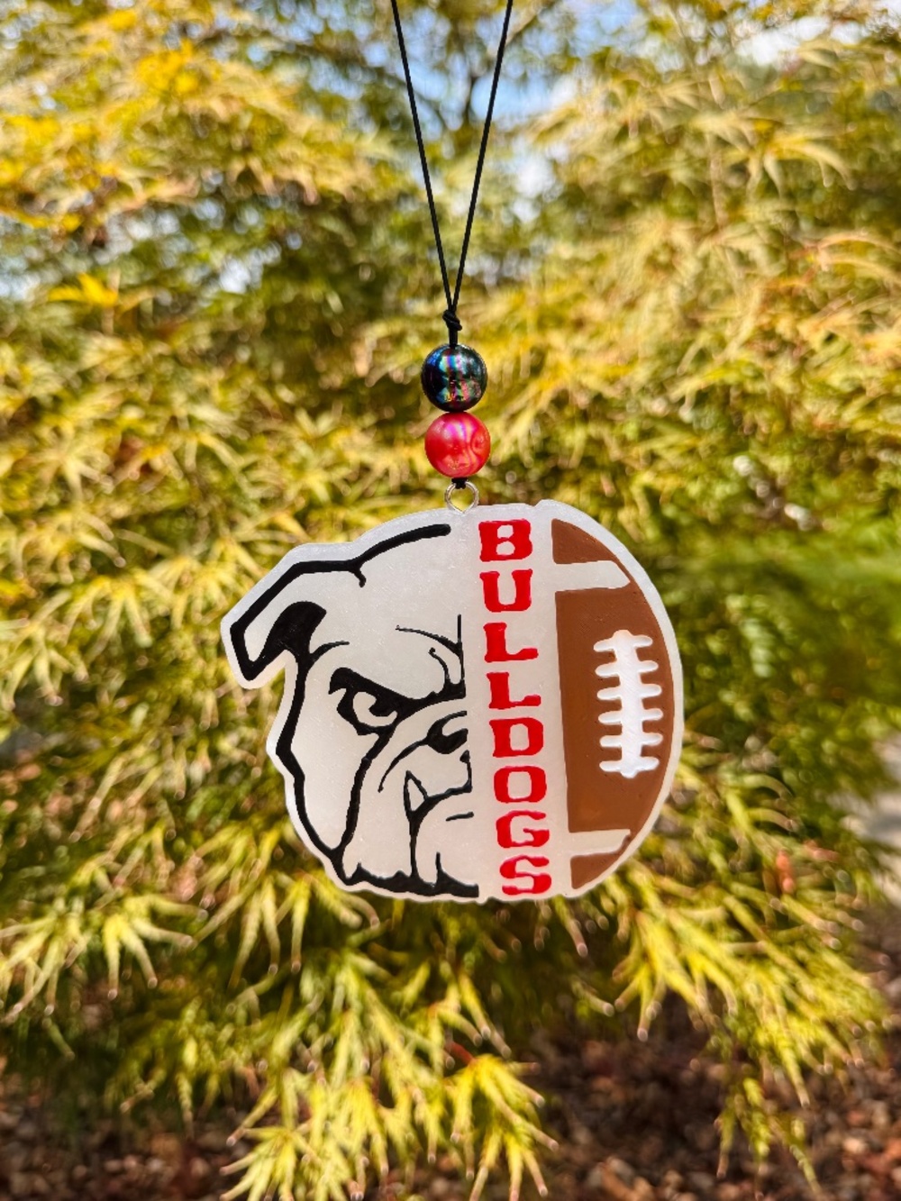 Georgia Bulldog Car Freshie